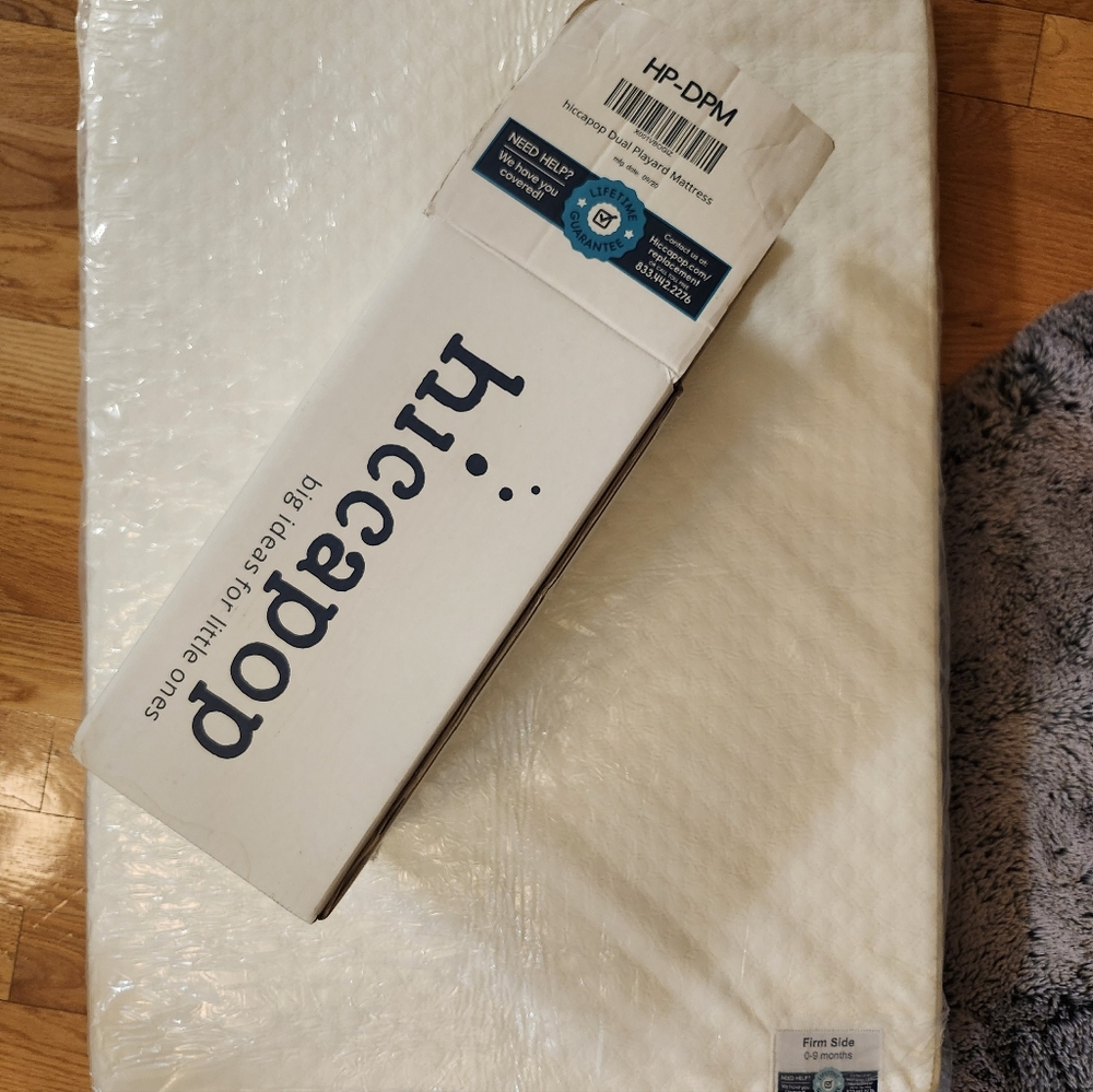 New_Hiccapop 2- Sided ( Soft/firm) Baby Mattress